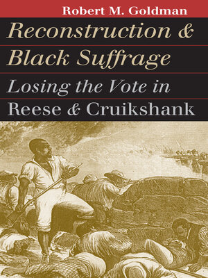 cover image of Reconstruction and Black Suffrage